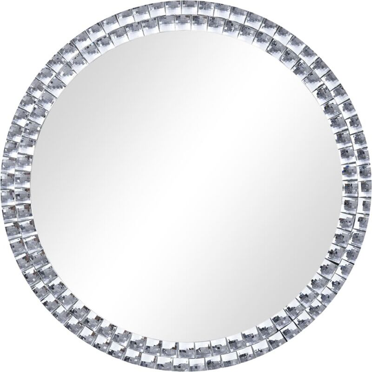 Vidaxl - Wall Mirror 60 cm Tempered Glass Silver