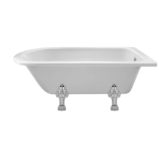 1500 mm x 750 mm Freestanding Roll Top Bathtub