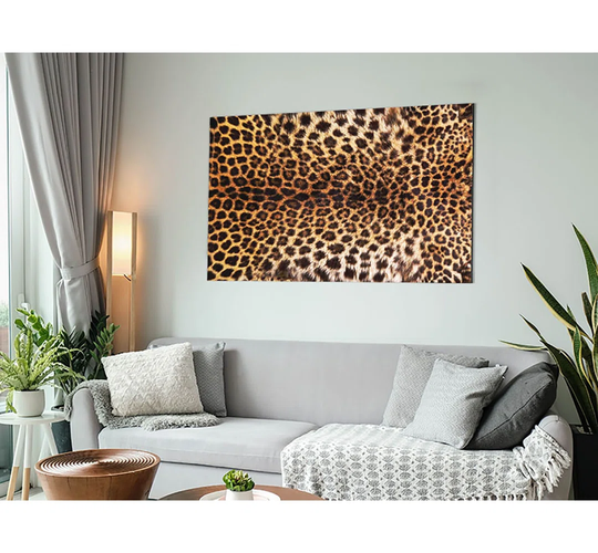 Cheetah Markings - Unframed Graphic Art on Metal