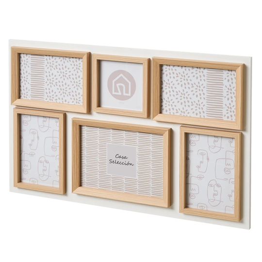 Mdf-Glass Collage Photo Frame
