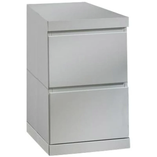Under Desk Cabinet Lara 2-drawer Wood White Vipack White