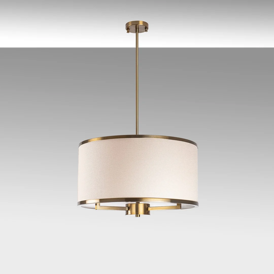 Osino 3-Light Shaded Drum Pendant
