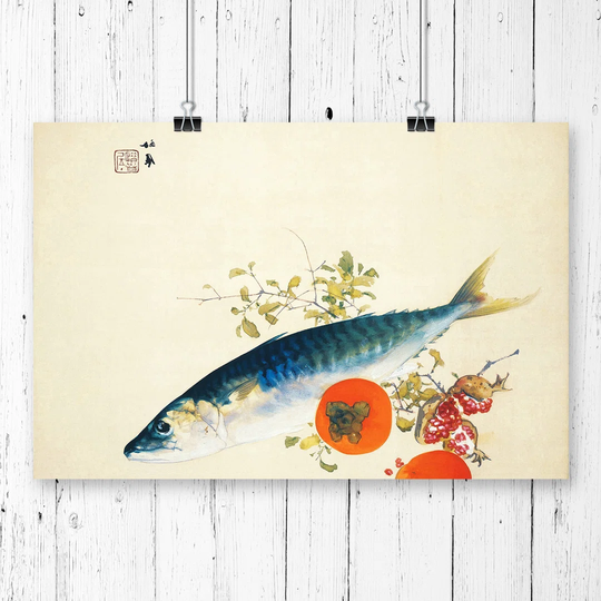 "Autumn Fish" Graphic Art