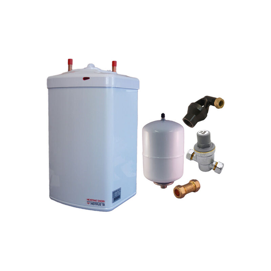 Heatrae Sadia - Hotflo 10 Litre Instant Water Heater 50148 & Unvented Kit c Alternative