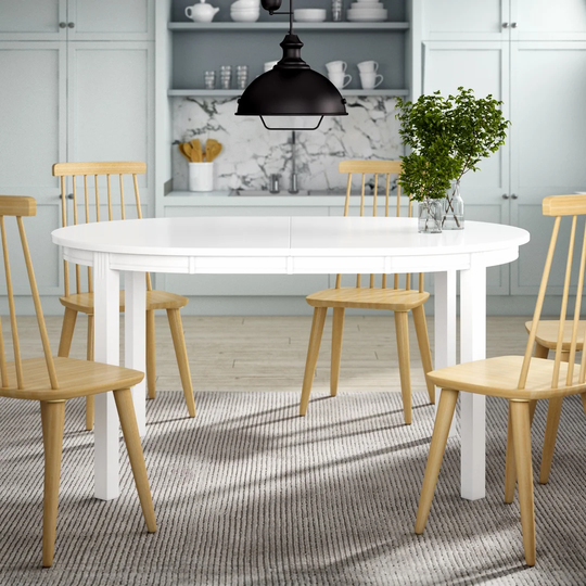 Oval Extendable Dining Table