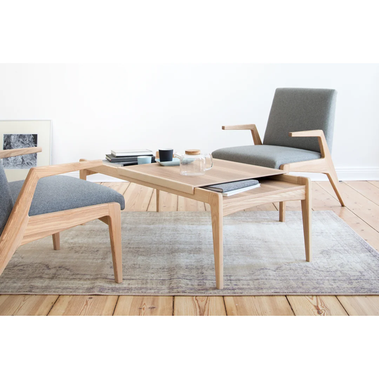 Rhoades Solid Wood Coffee Table with Storage