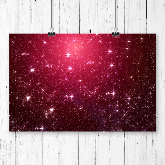 'Pink Abstract Art' Graphic Art