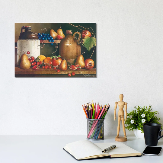 A Passion For Fruit by John Rossini - Painting on Canvas