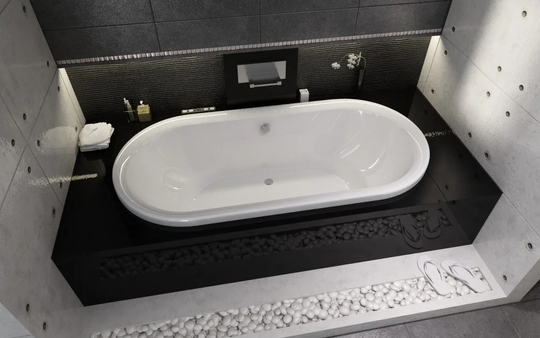 RIHO SETH Acrylic Bathtub 180X86 Cm