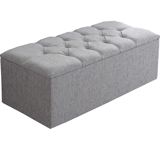 Deane 102Cm Wide Tufted Rectangle Storage Ottoman