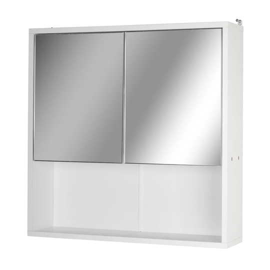 60cm x 60cm Surface Mount Mirror Cabinet