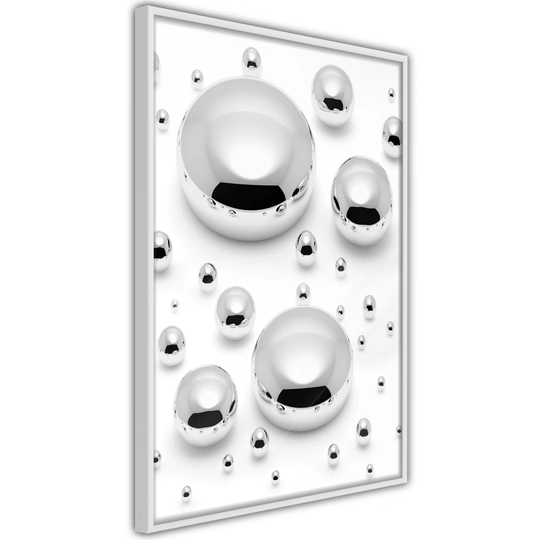 Silver Drops - Picture Frame Photograph
