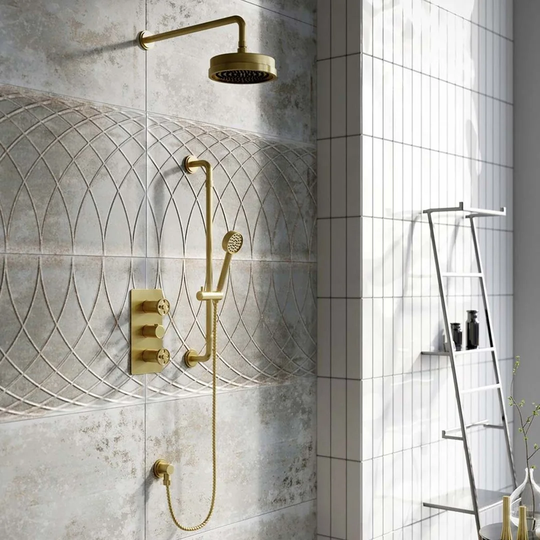 Sacco Thermostatic Shower with Fixed Shower Head