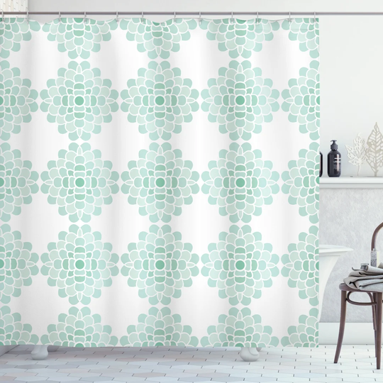 Bethzabel 13 Piece Polyester Shower Curtain Set