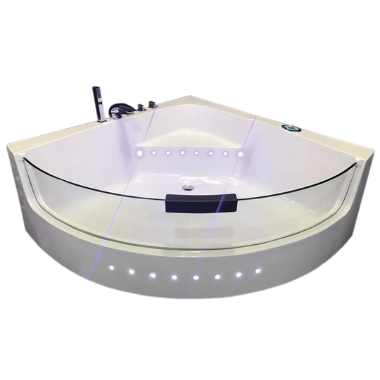Shark 1400cm x 1400cm Freestanding Whirlpool Bathtub