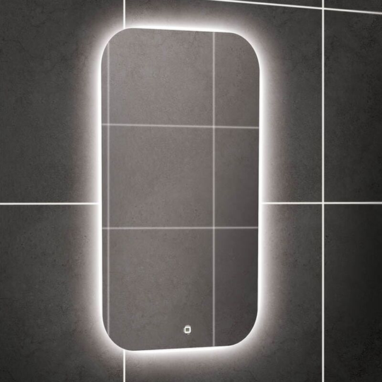 Ambience 40 Steam Free led Bathroom Mirror 800mm h x 400mm w - HIB