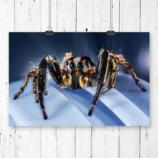 'Jumping Spider' Graphic Art