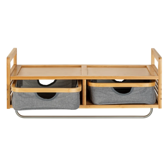 Floating Shelf with Drawer