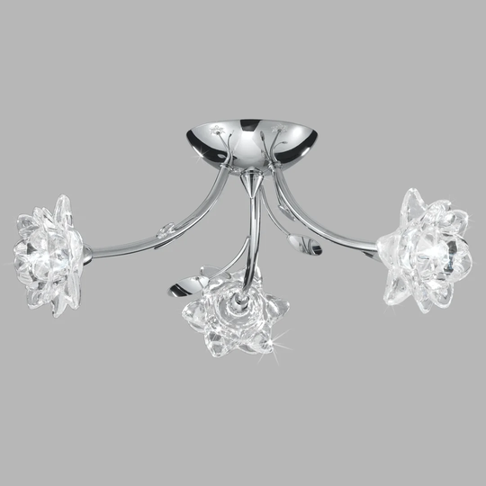 Chaffins 3-Light Semi Flush Mount