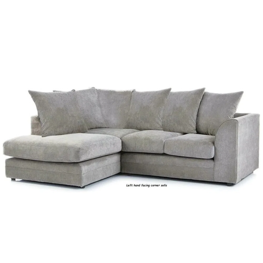 Brevin Chelsea 212" Wide Chenille Corner Sofa
