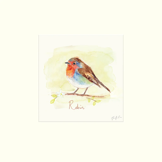 'Robin' - Painting Print on Paper