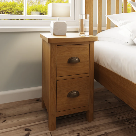 Apostolos 2 Drawer Bedside Table