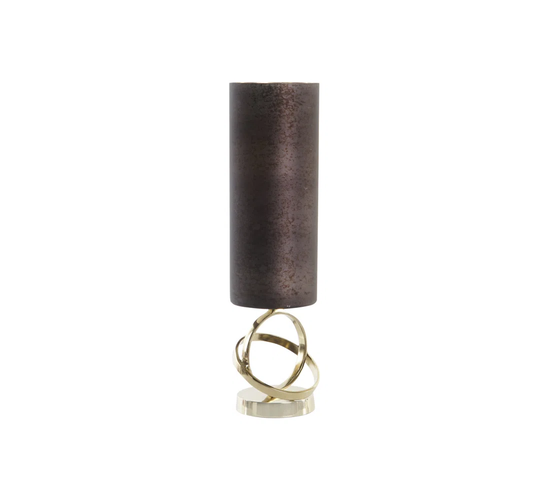 Boxrah Grey Glass Table Vase