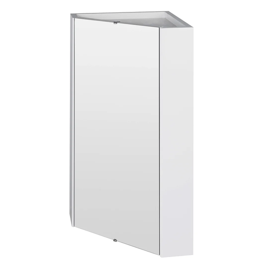 Delaware 32.4cm x 65cm Corner Mount Mirror Cabinet