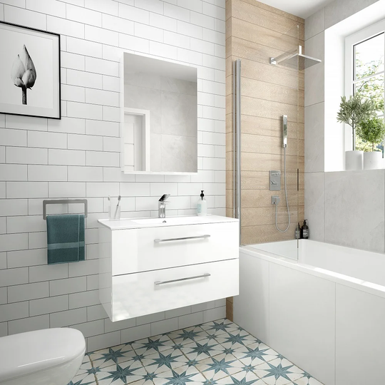 Farmington 800mm Wall Hung Single Vanity Unit