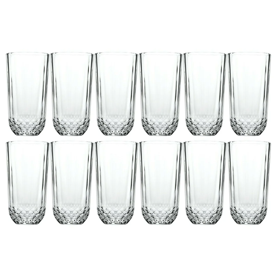 6 X Single Diony Long Drink Glass
