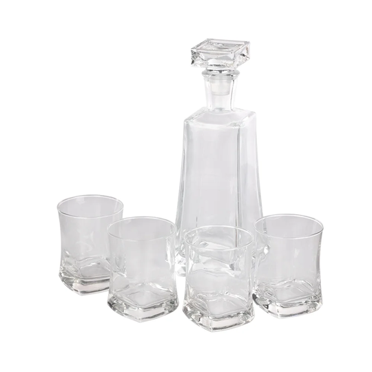 Mccurdy 5 Piece Beverage Server Decanter Set
