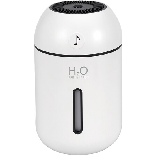 Asupermall - usb Mini Humidifier Sunset Light Home Use Bedroom Desktop Mute Humidification Air Fresher Night Lamp,model:White - model:White