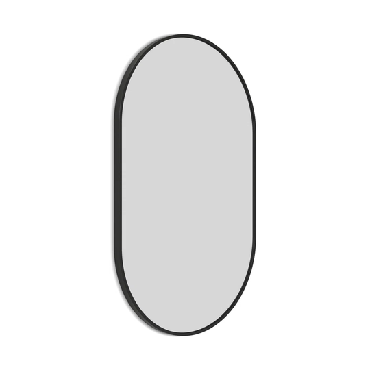 Cornelio Oval Metal Framed Wall Mounted Mirror