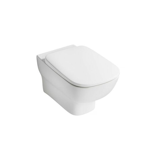 Ideal Standard Studio Echo wall hung toilet with soft close seat - White