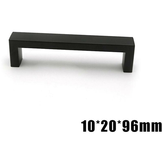 10x Furniture Drawer Handle Stainless Steel Accessories For Home Kitchen Cabinet Furniture Pull Center Distance 96mm