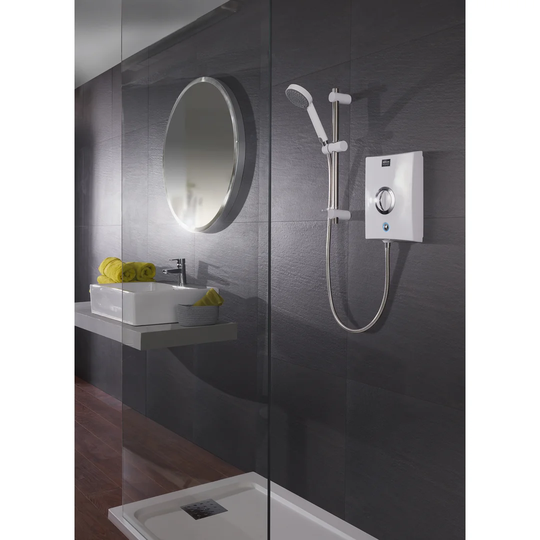 Quartz Electric Shower with Adjustable Shower Head