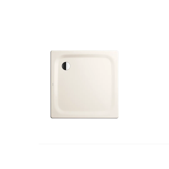 900 x 900 mm Steel Enamel Shower Tray - White