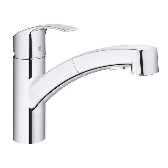 Fulton Pull Out Single Lever Monobloc Tap with Handle