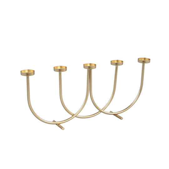 49Cm Aluminum Tabletop Candelabra