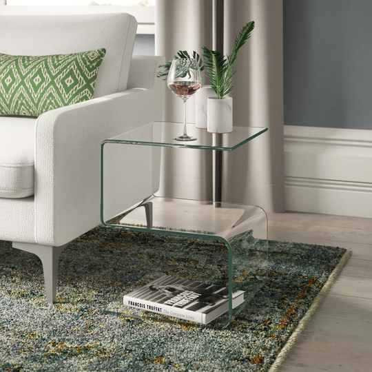 Alisa Side Table with Storage