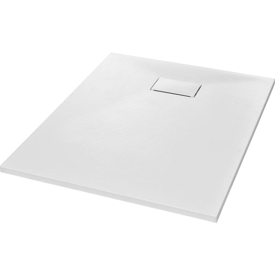 Shower Base Tray smc White 100x80 cm Vidaxl White