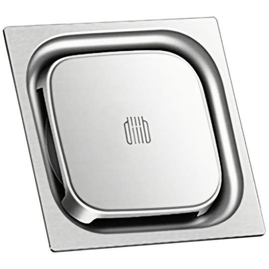Diiib - Floor Drain Deodorant Insect Proof 304 Stainless Steel Swirling Drainage For Home Kitchen Balcony Washing Machine, Square - Square