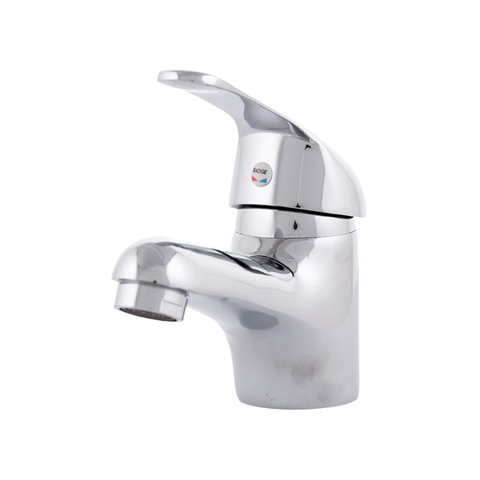 Sink Faucet Zinc Alloy, Chrome Plated, Hot-Cold Water, Hoses, Low Spout, Single Handle [QLI-FA-5501] (QLI-FA-5501)
