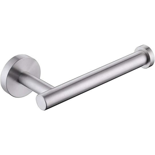 2pcs Toilet Roll Holder Toilet Roll Holder SUS304 Stainless Steel Toilet Roll Holder Bathroom Brushed Sliber Wall Holder SOEKAVIA