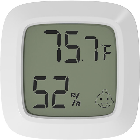 Indoor Desk Wall Magnetic Electronic Hygrometer Thermometer,Mini Accurate Easy Install Temperature Humidity Meters Monitor for Home Greenhouse Cellar