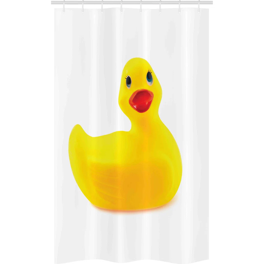 Ilka 8 Piece Polyester Shower Curtain Set + Hooks