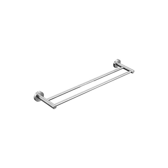 Sunflowergb - Double Towel Bars Wall Mount sus 304 Brushed Stainless Steel, 50cm Bath Towel Holder