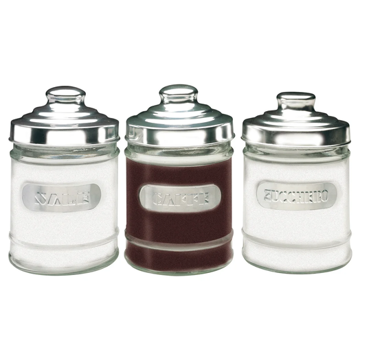 Trix 3 Piece Jar Set