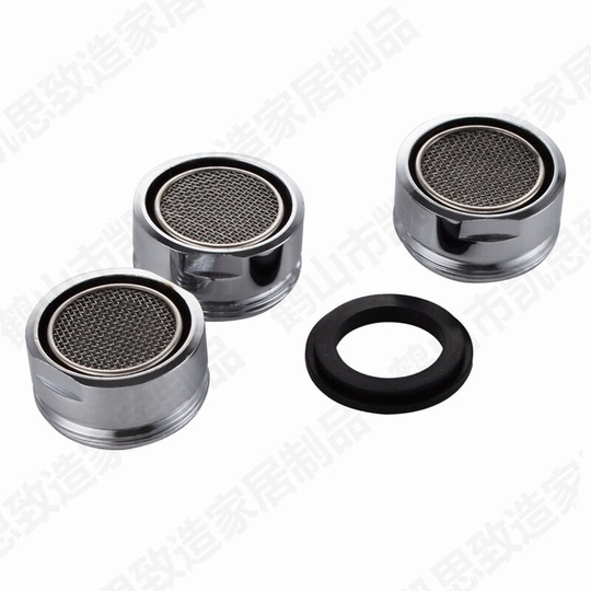 3 pieces Water Saving Faucet Filter Accessories Faucet Diffuser Faucet Filter with Seal for Kitchen and Bathroom