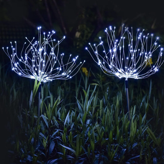Dure White Low Voltage Solar Powered Integrated LED Pathway Lights